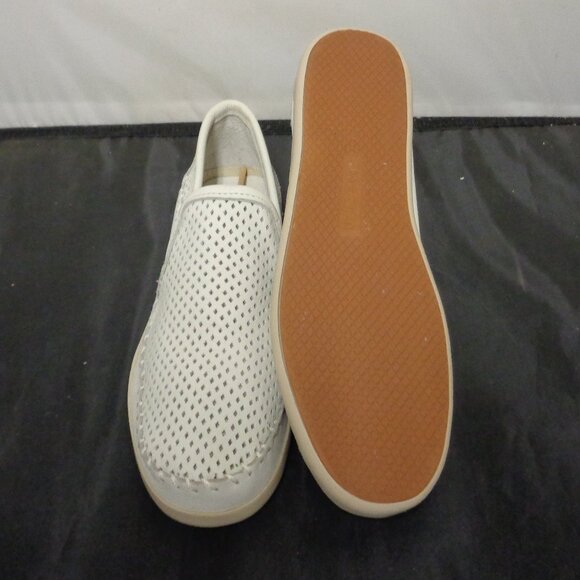 Brand New Minnetonka 674P slip-ons Pacific White Multiple Sizes New In Box F53 - Picture 4 of 6